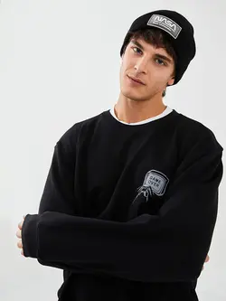 کلاه بافت مردانه  سیاه  ال سی وایکیکی