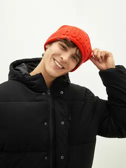 کلاه بافت مردانه  قرمز  ال سی وایکیکی