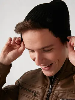 کلاه بافت مردانه  سیاه  ال سی وایکیکی