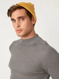 کلاه بافت مردانه  زرد  ال سی وایکیکی