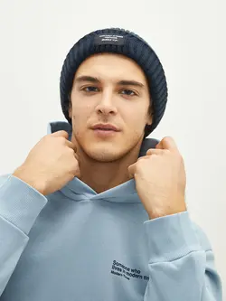 کلاه بافت مردانه  آبی  ال سی وایکیکی