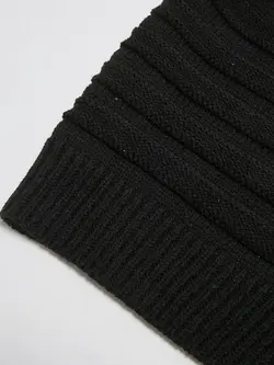 کلاه بافت مردانه  سیاه  ال سی وایکیکی