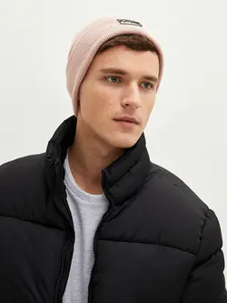 کلاه بافت مردانه  صورتی پودری  ال سی وایکیکی