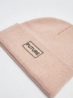 کلاه بافت مردانه  صورتی پودری  ال سی وایکیکی