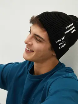 کلاه بافت مردانه  سیاه  ال سی وایکیکی