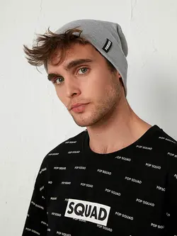 کلاه بافت مردانه  خاکستری  ال سی وایکیکی