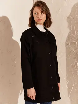 کاپشن زنانه  مشکی  ال سی وایکیکی