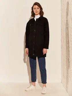 کاپشن زنانه  مشکی  ال سی وایکیکی