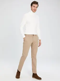 شلوار کتان و پارچه ای مردانه  بژ  ال سی وایکیکی