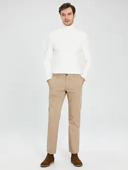 شلوار کتان و پارچه ای مردانه  بژ  ال سی وایکیکی