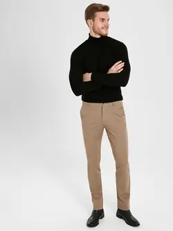 شلوار کتان و پارچه ای مردانه  بژ  ال سی وایکیکی