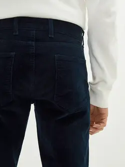 شلوار کتان و پارچه ای مردانه  آبی تیره  ال سی وایکیکی