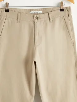 شلوار کتان و پارچه ای مردانه  بژ  ال سی وایکیکی