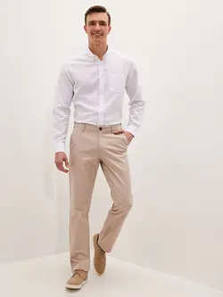 شلوار کتان و پارچه ای مردانه  بژ  ال سی وایکیکی