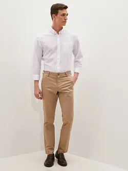 شلوار کتان و پارچه ای مردانه  بژ  ال سی وایکیکی