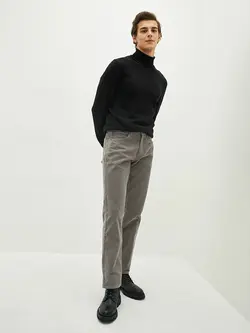 شلوار کتان و پارچه ای مردانه  خاکستری  ال سی وایکیکی