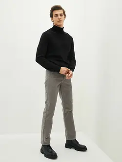 شلوار کتان و پارچه ای مردانه  خاکستری  ال سی وایکیکی