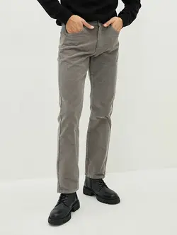 شلوار کتان و پارچه ای مردانه  خاکستری  ال سی وایکیکی