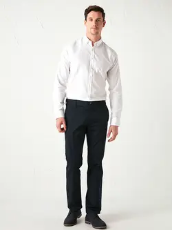 شلوار کتان و پارچه ای مردانه  سرمه ای  ال سی وایکیکی