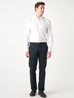 شلوار کتان و پارچه ای مردانه  سرمه ای  ال سی وایکیکی