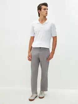 شلوار کتان و پارچه ای مردانه  خاکستری  ال سی وایکیکی