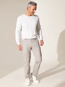 شلوار کتان و پارچه ای مردانه خاکستری ال سی وایکیکی