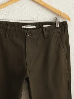 شلوار کتان و پارچه ای مردانه  خاکی  ال سی وایکیکی