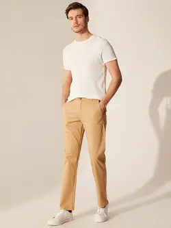 شلوار کتان و پارچه ای مردانه  بژ  ال سی وایکیکی