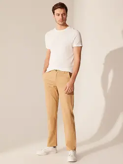 شلوار کتان و پارچه ای مردانه  بژ  ال سی وایکیکی