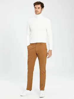 شلوار کتان و پارچه ای مردانه  بژ  ال سی وایکیکی