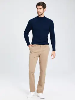 شلوار کتان و پارچه ای مردانه  بژ  ال سی وایکیکی