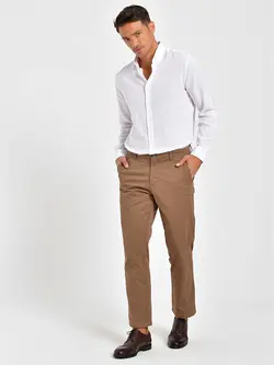 شلوار کتان و پارچه ای مردانه  قهوه ای روشن  ال سی وایکیکی