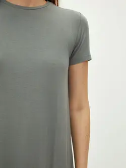 تونیک زنانه  خاکستری  ال سی وایکیکی