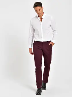 شلوار کتان و پارچه ای مردانه  بنفش تیره  ال سی وایکیکی