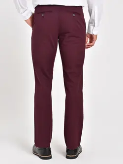 شلوار کتان و پارچه ای مردانه  بنفش تیره  ال سی وایکیکی