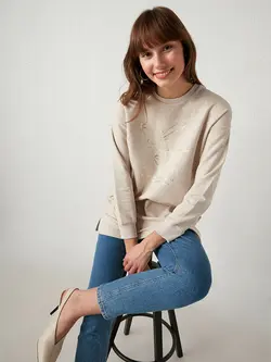 تونیک زنانه  بژ ملانژ  ال سی وایکیکی