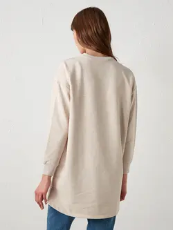 تونیک زنانه  بژ ملانژ  ال سی وایکیکی