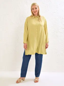 تونیک زنانه  زرد  ال سی وایکیکی