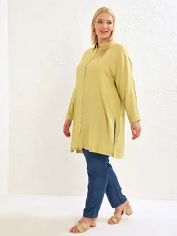 تونیک زنانه  زرد  ال سی وایکیکی