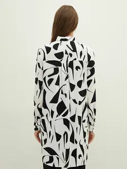 تونیک زنانه  سفید تیره  ال سی وایکیکی