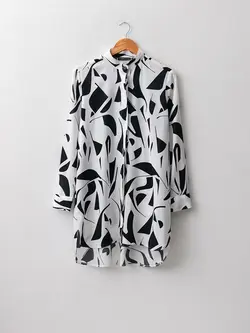 تونیک زنانه  سفید تیره  ال سی وایکیکی