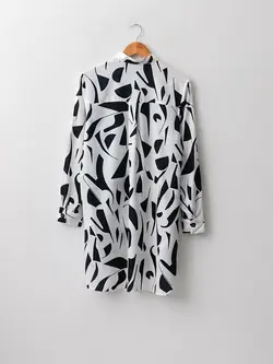 تونیک زنانه  سفید تیره  ال سی وایکیکی