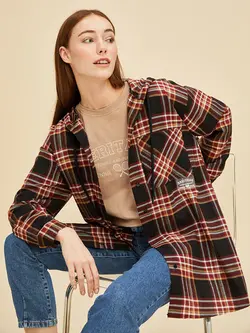 تونیک زنانه  قرمز  ال سی وایکیکی