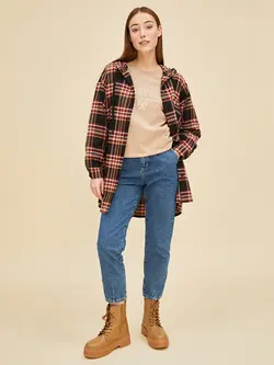 تونیک زنانه  قرمز  ال سی وایکیکی