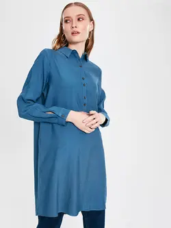 تونیک زنانه  آبی  ال سی وایکیکی