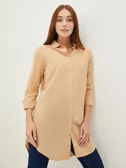 تونیک زنانه  بژ  ال سی وایکیکی