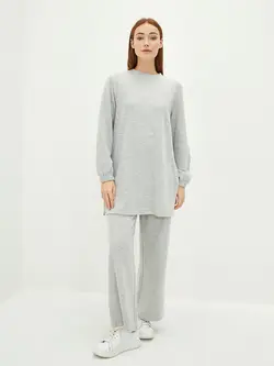 تونیک زنانه  خاکستری  ال سی وایکیکی