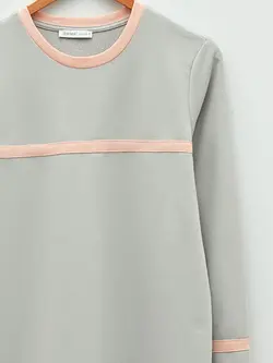 تونیک زنانه  خاکستری  ال سی وایکیکی