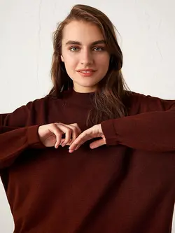 تونیک زنانه  قهوه ای تیره  ال سی وایکیکی