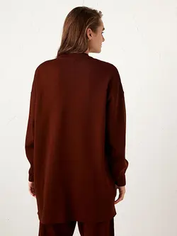 تونیک زنانه  قهوه ای تیره  ال سی وایکیکی